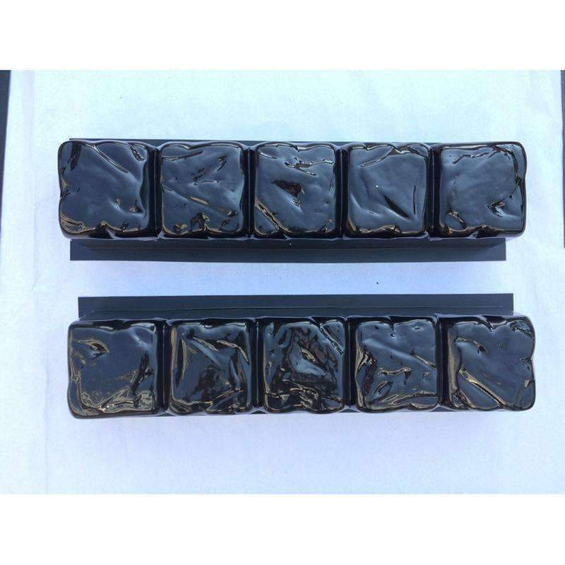 Planet Gates 2pcs ABS Paving Mold Decorative floor Path Pathmate Driveway Pavement Brick Garden Buildings Walk Maker Mould 63.5X17.5X11.5CM