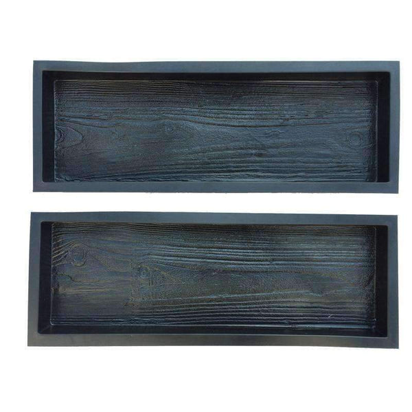 Planet Gates 2pcs ABS Paving Mold Decorative floor Texture Path Pathmate Driveway Pavement Brick Garden Buildings Walk Maker Mould 63X23X5CM