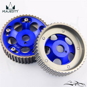 Planet Gates 2PCS Adjustable Cam Gears Pulley Timing Gear for T*OYOTA Supra 1JZ 2JZ