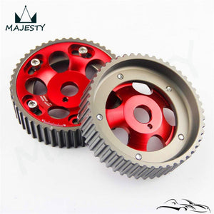 Planet Gates 2PCS Adjustable Cam Gears Pulley Timing Gear for T*OYOTA Supra 1JZ 2JZ