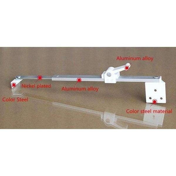 Planet Gates 2pcs! Aluminum window wind bracing by wind bracing bracket window pole telescopic launch limiter Locator window hardware