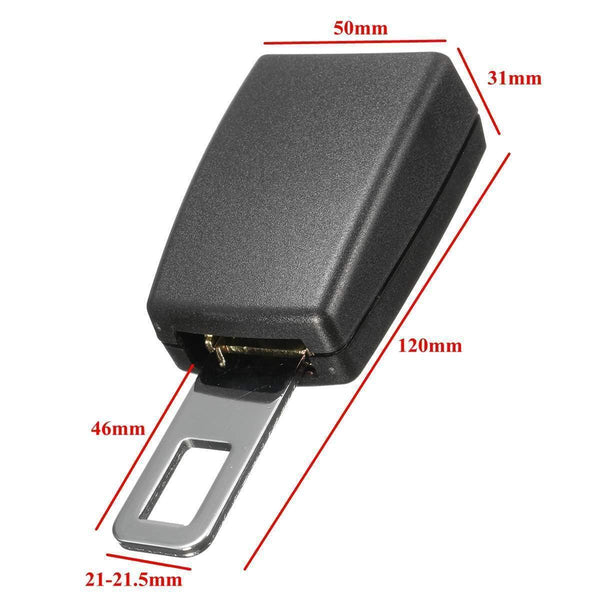 Planet Gates 2PCS Auto Car Seat Belt Buckle Clip Extender Car Socket Safety Belt Buckles Extender Extension 22mm Universal