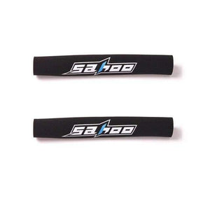 Planet Gates 2Pcs Black 2 Pcs  Outdoor Bike Stay Chain Protection Front Fork Cycling Bicycle Frame Chain Care Cover Accessories