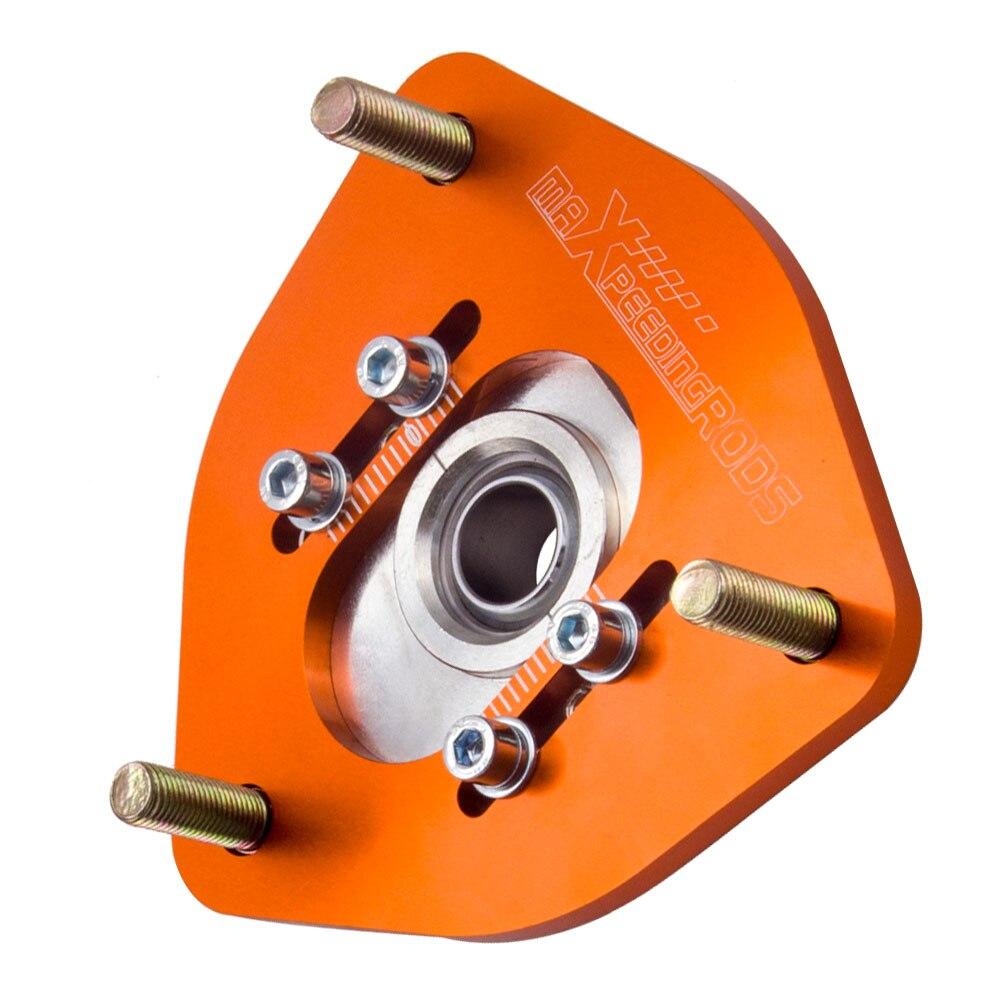 Planet Gates 2pcs Camber Plates for Nissan S13 S14 180SX 200SX 240SX Silva Front Coilover 1 pair