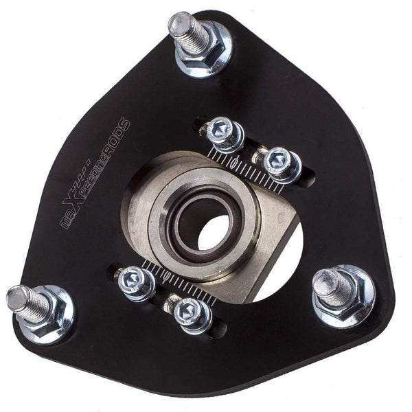 Planet Gates 2pcs Camber Plates for Nissan S13 S14 180SX 200SX 240SX Silva Front Coilover 1 pair