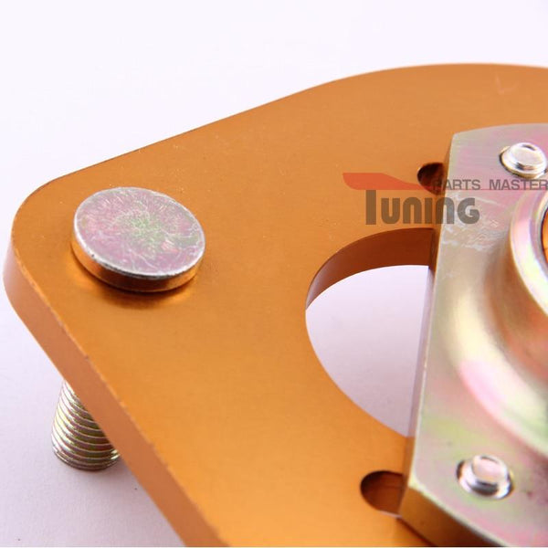 Planet Gates 2pcs Camber Plates for Nissan S13 S14 180SX 200SX 240SX Silva Front Coilover 1 pair