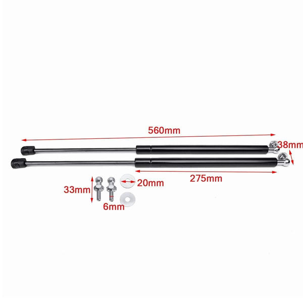 Planet Gates 2Pcs Car Gas Shock Hood Shock Strut Damper Lift Support for Skoda Octavia A7 MK3 Stainless Steel Hydraulic Rod Car Accessories