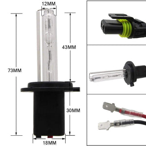 Planet Gates 2pcs Car H7 00000 HID Headlight Light Bulb Ballast 6000K/8000K/10000K/12000K Conversion Kit 55W Auto 00000 Headlight 9~16V