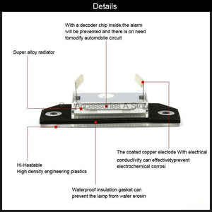 Planet Gates 2pcs Car LED License Number Plate Light Lamp  White Light for Ford Focus 2 C-Max