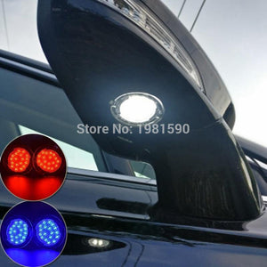 Planet Gates 2PCS Car LED puddle light for Ford Edge Mondeo MK5 Fusion Flex Explorer Taurus Mustang F150 car under mirror lamps
