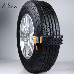 Planet Gates 2PCS Car Tyres Tire Belt Snow Chains Universal Mini Plastic Winter Wheels Car-Styling Anti-Skid Autocross Outdoor Roadway Safety