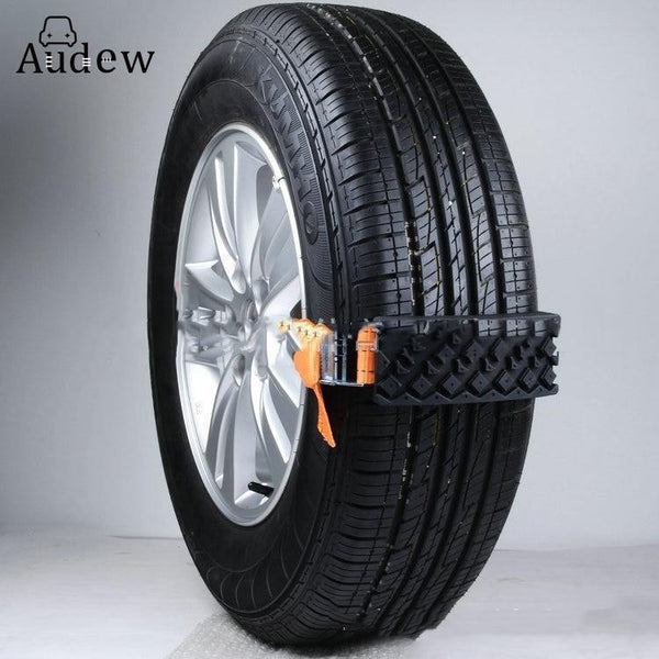 Planet Gates 2PCS Car Tyres Tire Belt Snow Chains Universal Mini Plastic Winter Wheels Car-Styling Anti-Skid Autocross Outdoor Roadway Safety