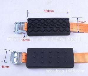 Planet Gates 2PCS Car Tyres Tire Belt Snow Chains Universal Mini Plastic Winter Wheels Car-Styling Anti-Skid Autocross Outdoor Roadway Safety