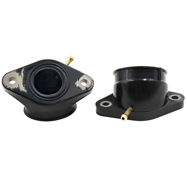 Planet Gates 2pcs Carburetor Intake Manifold Pipe Interface Adapter For Yamaha XV400 XV 400 Virago 1991-1994 XV535 XV 535 88-01 XV500 XV 500
