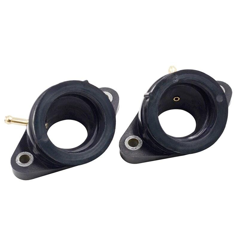 Planet Gates 2pcs Carburetor Intake Manifold Pipe Interface Adapter For Yamaha XV400 XV 400 Virago 1991-1994 XV535 XV 535 88-01 XV500 XV 500