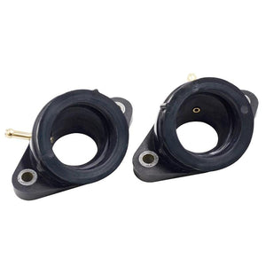 Planet Gates 2pcs Carburetor Intake Manifold Pipe Interface Adapter For Yamaha XV400 XV 400 Virago 1991-1994 XV535 XV 535 88-01 XV500 XV 500