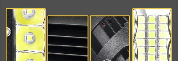 Planet Gates 2PCS / China 4 inch LED Bar LED Work Light Bar for Driving Offroad Boat Car Tractor Truck 4x4 SUV ATV 12V 24V Rated 60W Actual 15W