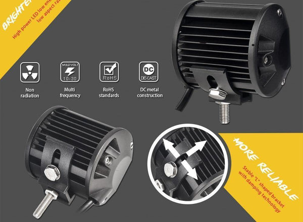 Planet Gates 2PCS / China 4 inch LED Bar LED Work Light Bar for Driving Offroad Boat Car Tractor Truck 4x4 SUV ATV 12V 24V Rated 60W Actual 15W