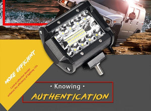 Planet Gates 2PCS / China 4 inch LED Bar LED Work Light Bar for Driving Offroad Boat Car Tractor Truck 4x4 SUV ATV 12V 24V Rated 60W Actual 15W