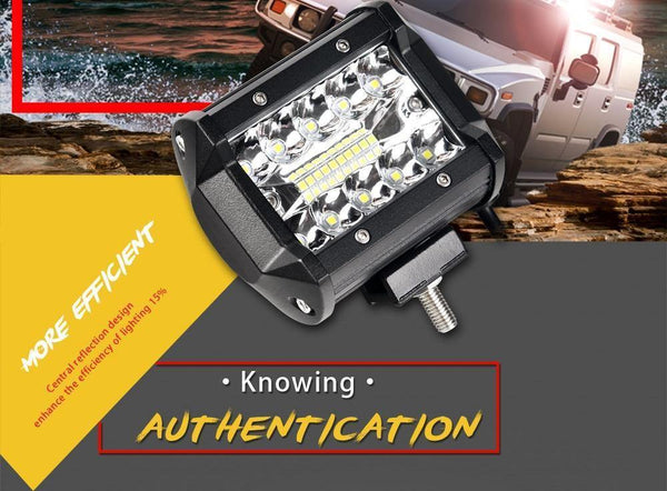 Planet Gates 2PCS / China 4 inch LED Bar LED Work Light Bar for Driving Offroad Boat Car Tractor Truck 4x4 SUV ATV 12V 24V Rated 60W Actual 15W