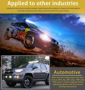 Planet Gates 2PCS / China 4 inch LED Bar LED Work Light Bar for Driving Offroad Boat Car Tractor Truck 4x4 SUV ATV 12V 24V Rated 60W Actual 15W