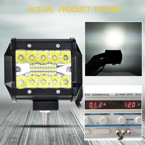 Planet Gates 2PCS / China 4 inch LED Bar LED Work Light Bar for Driving Offroad Boat Car Tractor Truck 4x4 SUV ATV 12V 24V Rated 60W Actual 15W