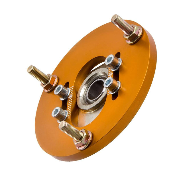 Planet Gates 2Pcs Coilover Camber Plates Top Mount for BMW 3 Series E46 316i 316ti 318i 318Ci 1998-2005