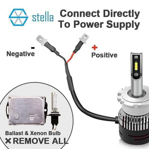 Planet Gates 2pcs Common use led D1R D1S D2R D2S D3R D3S D4R D4S led bulb 95% canbus 6000k auto headlight/fog light for car super bright lamp