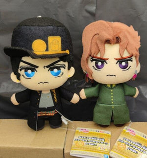 Planet Gates 2PCS(d1d2) Jojos Bizarre Adventure Giorno Narancia Mista Buccellati Abbacchio Fugo Yoshikage Kira Rohan Kishibe Josuke plush toy doll