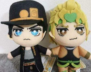Planet Gates 2PCS(d1d3) Jojos Bizarre Adventure Giorno Narancia Mista Buccellati Abbacchio Fugo Yoshikage Kira Rohan Kishibe Josuke plush toy doll