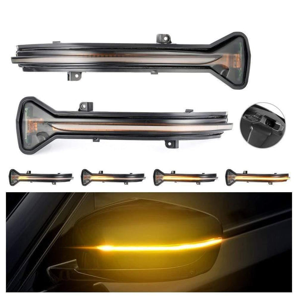 Planet Gates 2pcs Dynamic Blinker LED Turn Signal light For BMW G38 G12 G20 G30 G31 G32 G14 G15 G16 G11 G12 M5 F90 5 6 7 8 3 Series 2016-2019