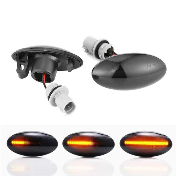 Planet Gates 2pcs Dynamic LED Side Marker Turn Signal Lights Indicator Amber Repeater Car Lights For Suzuki Swift Jimmy Vitara SX4 Alto
