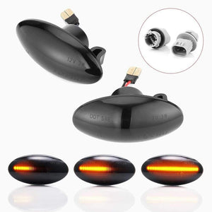 Planet Gates 2pcs Dynamic LED Side Marker Turn Signal Lights Indicator Amber Repeater Car Lights For Suzuki Swift Jimmy Vitara SX4 Alto