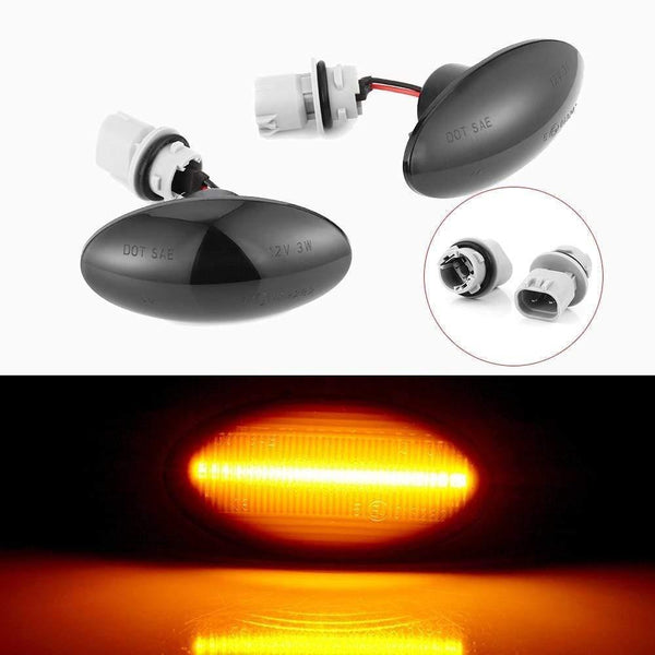 Planet Gates 2pcs Dynamic LED Side Marker Turn Signal Lights Indicator Amber Repeater Car Lights For Suzuki Swift Jimmy Vitara SX4 Alto