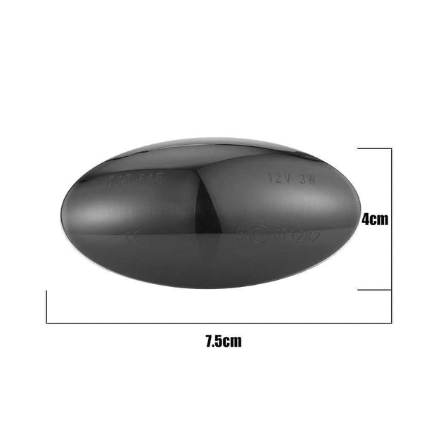 Planet Gates 2pcs Dynamic LED Side Marker Turn Signal Lights Indicator Amber Repeater Car Lights For Suzuki Swift Jimmy Vitara SX4 Alto