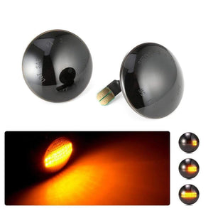 Planet Gates 2pcs Dynamic LED Turn Signal Light Side Repeater Indicator Light Side Marker Lights For Land Rover Range Rover L322 2002-2012