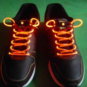 Planet Gates 2pcs! Fashion LED Shoelaces Shoe Laces Flashing Light Up Glow Stick Strap Neon Shoe Strings Luminous Laces Disco Party Supplies