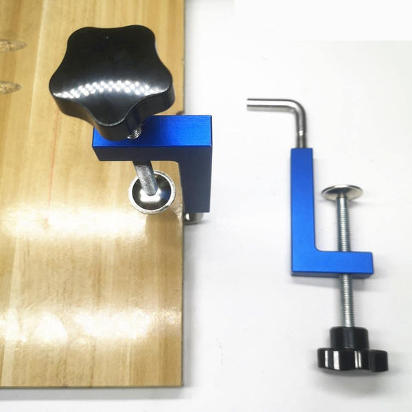 2PCS Fence Clamp Retaining Clip Durable Fixtures Woodworking Pressure Feeder Fixing DIY Professional Accessories Practical