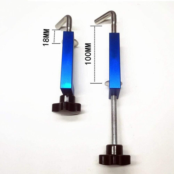 2PCS Fence Clamp Retaining Clip Durable Fixtures Woodworking Pressure Feeder Fixing DIY Professional Accessories Practical