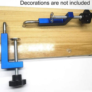 2PCS Fence Clamp Retaining Clip Durable Fixtures Woodworking Pressure Feeder Fixing DIY Professional Accessories Practical