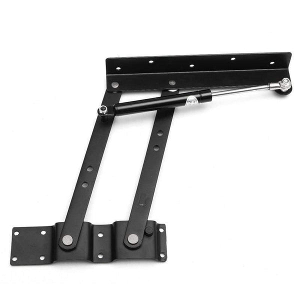 2pcs Folding Spring Tea Table Hinge Furniture Lift Up Top Mechanism Hardware Lifting Rack Shelf For Coffee ComputerTable