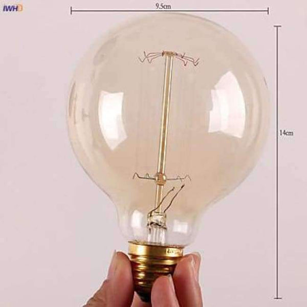 Planet Gates 2ks G90 IWHD Ampule Vintage Lamp Edison Bulb ST64 E27 40W 220V Retro Lamp Light Light Industrial Decoration Ampul Bombillas Gloeilamp