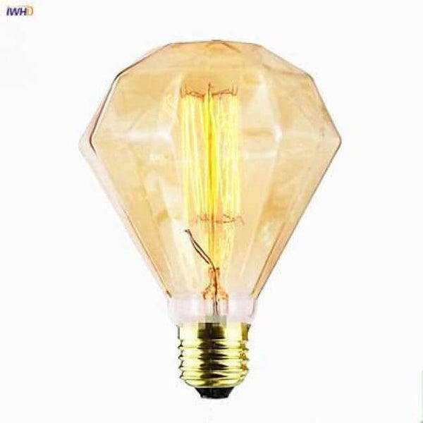 Planet Gates 2ks G95 IWHD Ampule Vintage Lamp Edison Bulb ST64 E27 40W 220V Retro Lamp Light Light Industrial Decoration Ampul Bombillas Gloeilamp