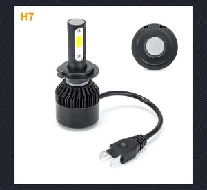 Planet Gates 2PCS H4 H7 Car Headlight 100W 10000LM H11 H1 9006 LED Headlamp Kit High Low Beam Bulbs 6500K  for Led 12V 24V Auto Lamps
