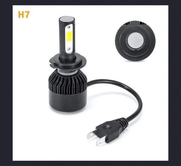 Planet Gates 2PCS H4 H7 Car Headlight 100W 10000LM H11 H1 9006 LED Headlamp Kit High Low Beam Bulbs 6500K  for Led 12V 24V Auto Lamps