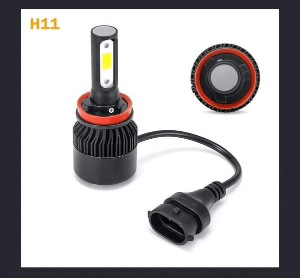 Planet Gates 2PCS H4 H7 Car Headlight 100W 10000LM H11 H1 9006 LED Headlamp Kit High Low Beam Bulbs 6500K  for Led 12V 24V Auto Lamps