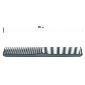 Planet Gates 2Pcs High Quality Black Anti-Static Hair Combs Pro Salon Hair Styling Tool Hairdressing Carbon Hair Care Barbers Brush LZN0028