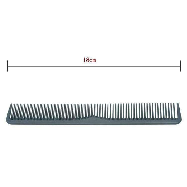 Planet Gates 2Pcs High Quality Black Anti-Static Hair Combs Pro Salon Hair Styling Tool Hairdressing Carbon Hair Care Barbers Brush LZN0028