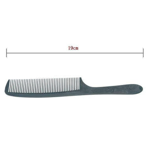 Planet Gates 2Pcs High Quality Black Anti-Static Hair Combs Pro Salon Hair Styling Tool Hairdressing Carbon Hair Care Barbers Brush LZN0028