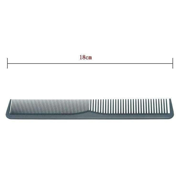 Planet Gates 2Pcs High Quality Black Anti-Static Hair Combs Pro Salon Hair Styling Tool Hairdressing Carbon Hair Care Barbers Brush LZN0028